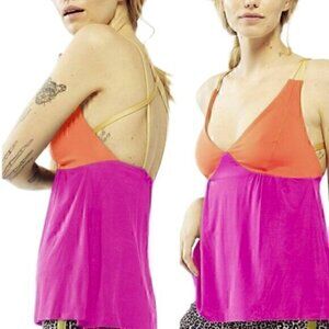 Fierce and Regal - The Strappy Tank Color Block Top